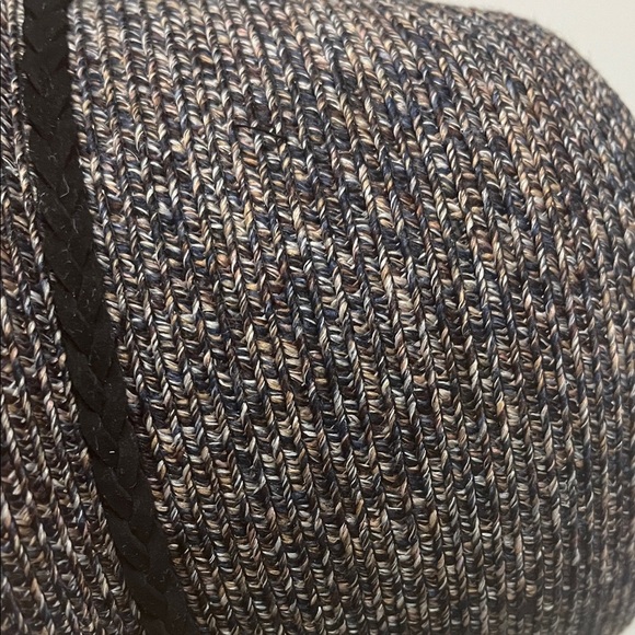 Croft & Barrow Black and Brown Woven Hat - Picture 9 of 11